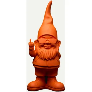 Gartenzwerg Bernardo - H 12cm Orange OS