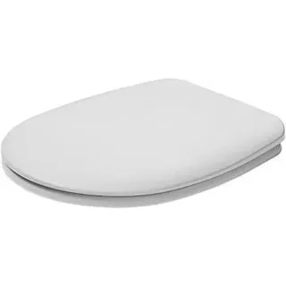 Duravit WC-Sitz Dune o. Absenkautomatik, aus Kunststoff, weiß