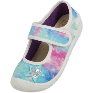 Beck Mädchen Festival Hausschuh Mehrfarbig,