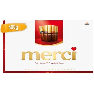 Merci merci® Finest Selection Große Vielfalt Pralinen 32 St./400,0 g