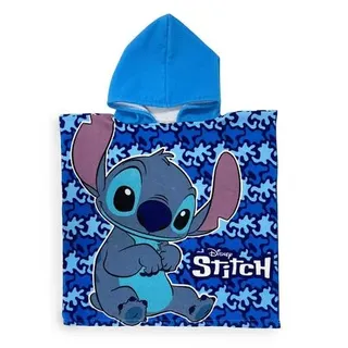 Lilo & Stitch Kinder-Kapuzenhandtuch Badeponcho Bequem und Stylisch