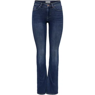 Only Onlblush Mid Flared Dunkelblau 38/32