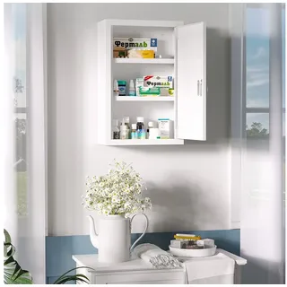 kleankin Medizinschrank, Kaltgewalzter Stahl