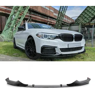 Sport-Performance Frontspoiler Hochglanz schwarz kompatibel für BMW 5er G30 G31 mit M-Paket Umbau 17- DM Autoteile 914058