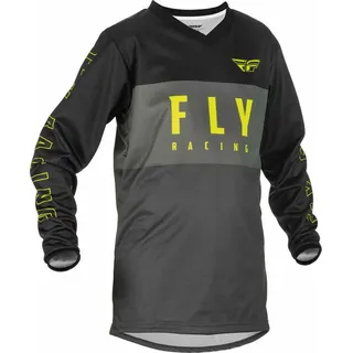 Fly Racing Jerseyhose Fly Racing F-16 Jugend Motocross Jersey bunt|gelb|grau|schwarz YS