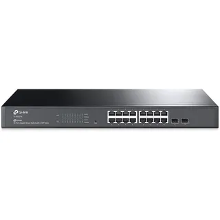 TP-Link TL-SG2218 16x Port Gigabit-Switch Smart Managed mit 2 Combo-SFP-Slots