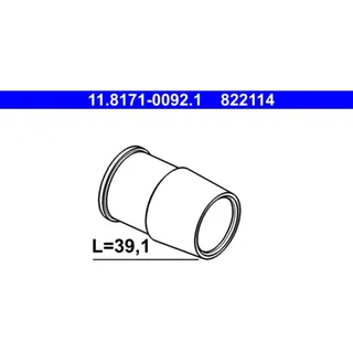 ATE Führungshülse, Bremssattel 11.8171-0092.1