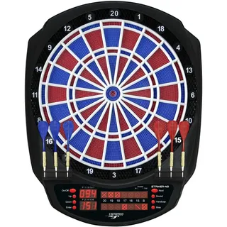 CARROMCO Elektronik Dartboard STRIKER-401, mit Adapter, 2-Loch Abstand