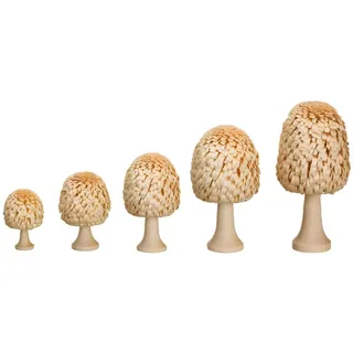 Kunstbaum Ringelbaum Laubbaum mit Stamm natur Holzbaum H= 10cm NEU, Höhe 10 cm