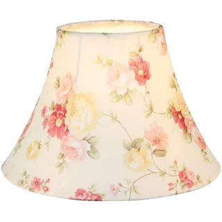 Eastlion 11.8" Retro Palace Anhänger Handgefertigte Anhänger E14/E27 Lampenschirm für Tischleuchten,Stehleuchten,Wandleuchten,15x30x21cm Floral