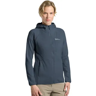 Jack Wolfskin Kolbenberg Hooded FZ Women Fleecejacke Damen Midnight Sky M
