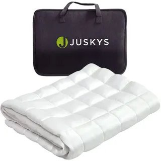 Juskys Gewichtsdecke 135x200 cm Schlaftextilien, Bettdecken