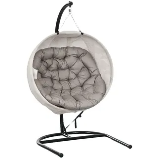 oval Sand 1-Sitzer mit Gestell