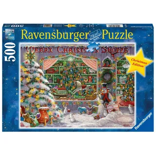 Ravensburger Puzzle 16534 - Es weihnachtet sehr - 500 Teile Puzzle für Erwachsene und Kinder ab 10 Jahren
