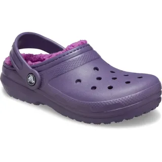 Crocs Unisex Kinder Classic Lined Clog K Clog, Nightshade, 38/39 EU - 38/39 EU