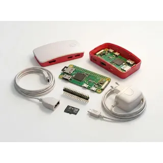 Raspberry Pi Zero W Starter, Kit - Weiß