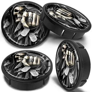 SkinoEu Nabendeckel 60mm Nabenkappen für Alufelgen Auto Radkappen CX 33
