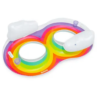 BESTWAY Rainbow Dreams Für 2 Personen Mit Kopfstütze - Multicolor - One Size