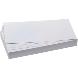 Franken Moderationskarten weiß 9,5 x 20,5 cm, 500 Blatt