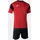 Trikot Shorts Set rot/schwarz 164