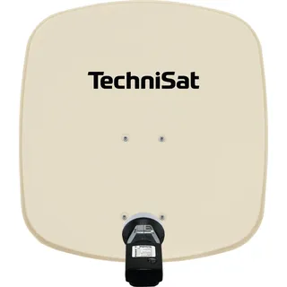 TechniSat Satanlage Digidish 45 (Parabolantenne, 32.20 dB, DVB-T / -T2), SAT Spiegel + SAT Antennen, Beige