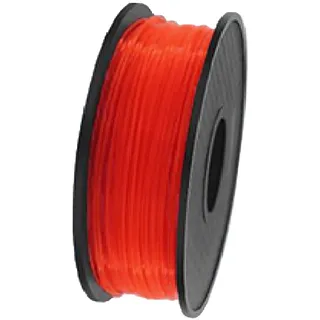 PLA Filament für 3D Stift und Drucker - 1,75mm Rolle, 10m Spule in Rot