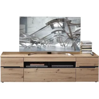 Innostyle "MEMPHIS, TOPSELLER", braun (artisan eiche, absetzung: graphit), B:192cm T:47cm, Dekorfolie, MDF, Spanplatte, Schränke, Bicolour Eiche Artisan Absetzung graphit