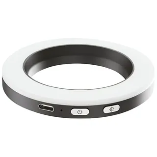 Yashica Ringlicht mit 49 mm Ringadapter