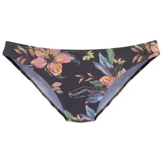 LASCANA Bikini-Hose Damen anthrazit-bedruckt Gr.48