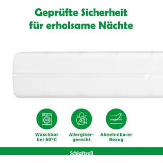 Ergonomische Kaltschaummatratze160 x 200 | 7 Zonen für optimalen Schlaf