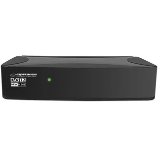 Esperanza Tuner DVB-T2 Esperanza EV108 Full HD Schwarz