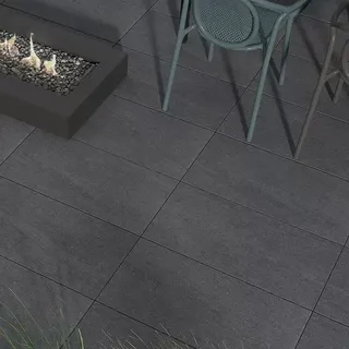 None Terrassenfliese Monte 2.0 (39,7 x 79,7 x 2 cm, Anthrazit, Matt)