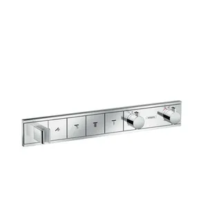 Hansgrohe RainSelect Thermostat Unterputz für 4 Verbraucher mit integriertem Brausehalter (15357000)
