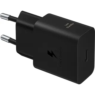Samsung EP-T1510 Schnellladegerät mit USB-C-Kabel schwarz