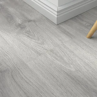 Laminat Modern Grau – inkl. Dämmung & Fußleisten