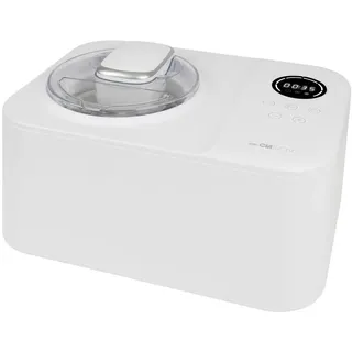 Clatronic Profi-Eismaschine mit Kompressor inkl. Timer, Ice Cream Maker für Eis, Sorbet und Frozen Yoghurt bis zu 1,2 Liter, Speiseeismaschine 150...