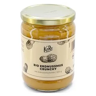 Koro Erdnussmus crunchy bio 500g