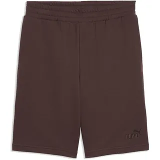 Puma Sporthose "Essentials No. 1 Logo Shorts Herren", Herren, Gr. M, Normalgrößen, chocolate braun, Obermaterial: 32% Polyester, 68% Baumwolle. Tasche – Oben: 100% Baumwolle, unifarben, regular fit, Hosen Sporthose
