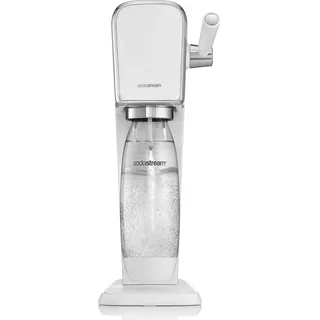 Sodastream Art white + Kunststoffflasche + CO2-Zylinder
