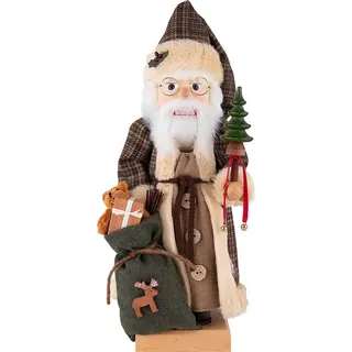 Christian Ulbricht Nussknacker Weihnachtsmann 49 cm braun