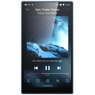 FIIO JM21 Digitaler Audio-Player mit 4+64GB Speicher (Himmelsblau)