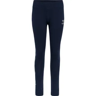 hummel MOVE Grid Leggings Kinder 7026 marine 164