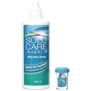 Menicon Solocare Aqua Kombi-Lösung 4 x 360 ml