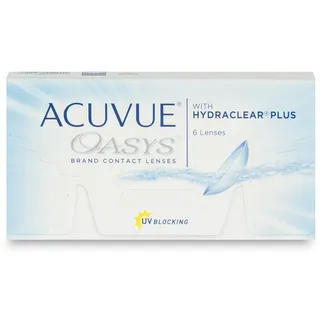 Acuvue OASYS (6er Packung) 2-Wochen-Linsen -10,5 dpt & BC 8.8) mit UV-Schutz