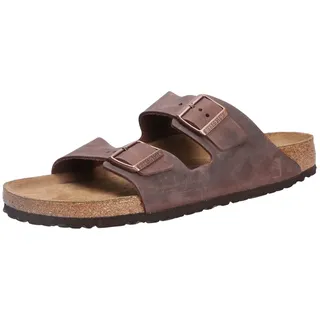 Birkenstock Arizona Weichbettung Naturleder geölt schmal habana 40