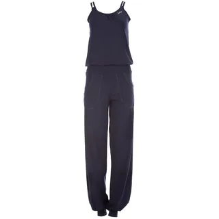 Winshape Damen Jumpsuit WJS1, Fitness Freizeit Sport Yoga Pilates, Night-Blue, WJS1-NIGHT-BLUE-L