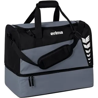 Erima Six Wings Sporttasche mit Bodenfach slate grey/schwarz S