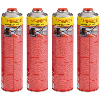 Rothenberger Industrial 4x Multigas 300 600 ml