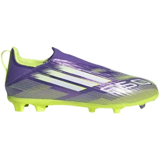 adidas F50 League Laceless FG/MG Purple Rush / Cloud White / Lucid Lemon 32