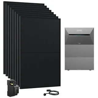 8 kWh inkl. 2x B2700 Erweiterungsakku + 8x 440 W Solarpanel
